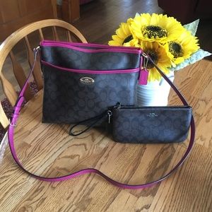 Coach Bag with Wristlet